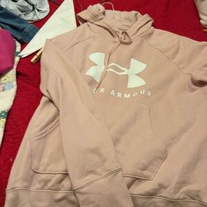 Under Armour Pink Cowl Neck Sweater